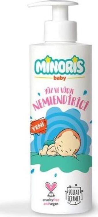 Minoris Baby Organik El Yüz Ve Vücut Nemlendirici 200 ml.