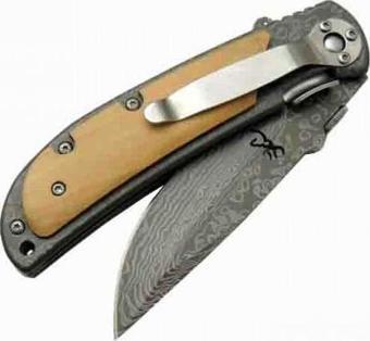 İsme Özel Browning Çakı Damascus 338B DMS 21,5 cm