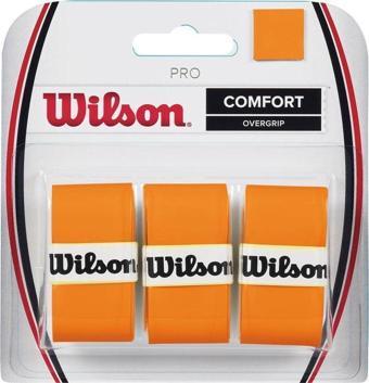 Wilson Pro Comfort 3'lü Tenis Gribi Burn Turuncu