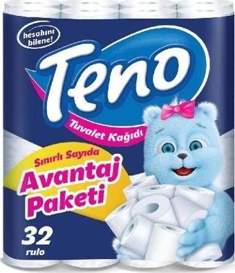 Teno Tuvalet Kağıdı 32'li Avantaj (12'li)