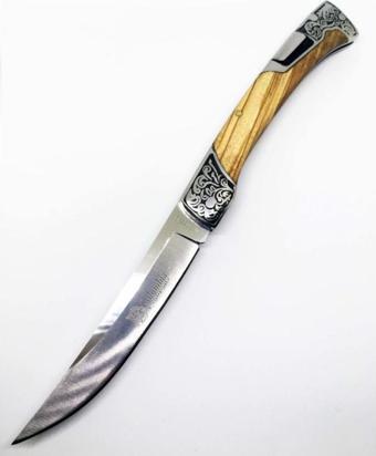 Colombia A3165-D Wood Full Rivet Knife