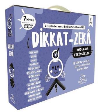 Dikkat Zeka 2.Sınıf Seti-8 Yaş-7 Kitap Takım - Mehmet Türkdoğan - Dikkat ve Zeka Akademisi