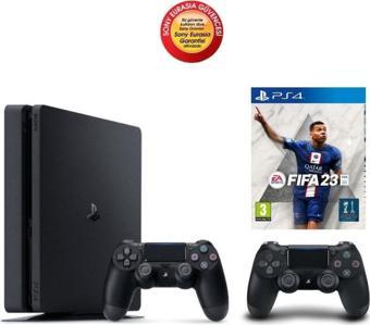 Ps4 4 Slim 1 Tb Konsol + Ps4 Fifa 23 Bandrollü Türkçe Menü + Ps4 Dualshock Kumanda Eurasia