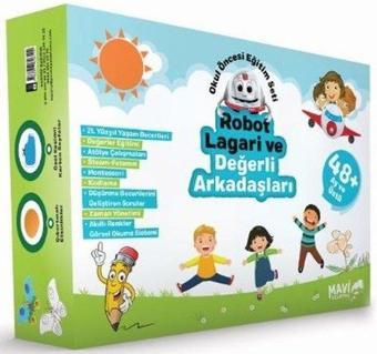 48+Ay ve Üstü Robot Lagari ve Değerli Arkadaşlar - Kolektif  - Mavi Uçurtma