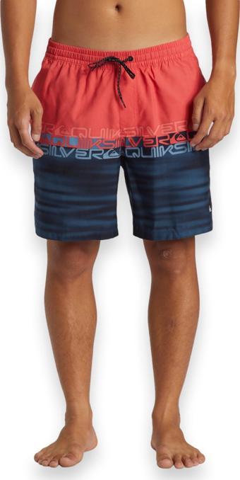 Quiksilver Aqyjv03150 Everyday Wordblock Volley 17 Kırmızı Erkek Şort
