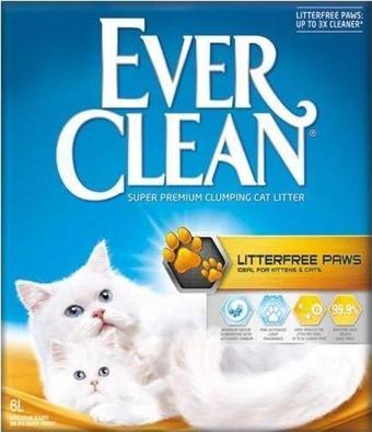 Ever Clean Litterfree Paws Patilere Yapışmayan Topaklanan Kedi Kumu 2x10 Lt