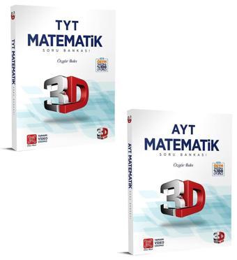 3D Yayınları 2024 Tyt Ayt Matematik Soru Bankası Seti - 3D Yayınları