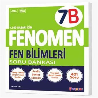 Fenomen Okul 2024 7. Sınıf Fen Bilimleri B İleri Düzey Soru Bankası