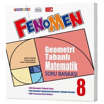 Fenomen Okul 2024 8. Sınıf Geometri Tabanlı Soru Bankası