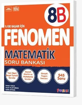 Fenomen Okul 2024 8. Sınıf Matematik Soru Bankası B İleri Düzey