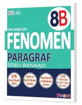 Fenomen Okul 2024 8. Sınıf Paragraf B İleri Düzey Soru Bankası