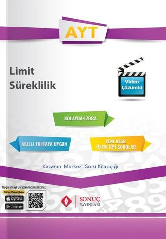Sonuç Yayınları Ayt Limit Ve Süreklilik 2023 - Sonuç Yayınları