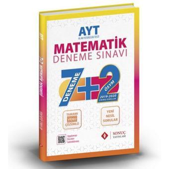 Sonuç Yayınları Ayt Matematik 7+2 Deneme 2023 - Sonuç Yayınları