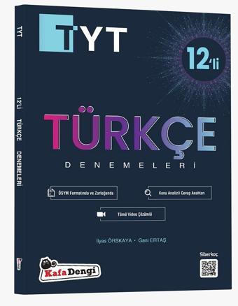 Kafadengi 2024 Tyt Türkçe 12 Li Branş Denemesi - Kafa Dengi
