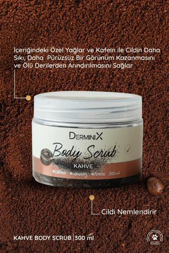 Derminix Kahve Vücut Peeling Body Scrub