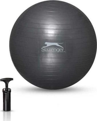 Slazenger Gymball 55cm Gri (Pompa Dahil) Pilates Topu