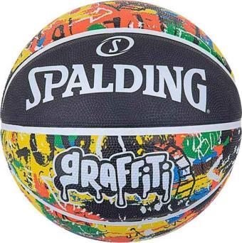 Spalding Rainbow Graffiti SZ7 2021 Basket Topu 84372Z