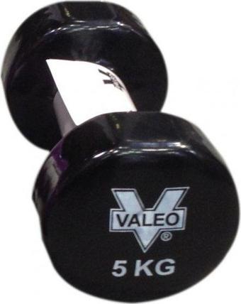 Valeo 5 Kg Vinyl Siyah Dipping Dambıl