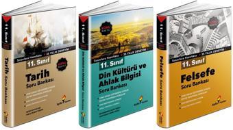 Aydın 2024 11. Sınıf Tarih + Din + Felsefe Soru Seti 3 Kitap - Aydın Yayınları
