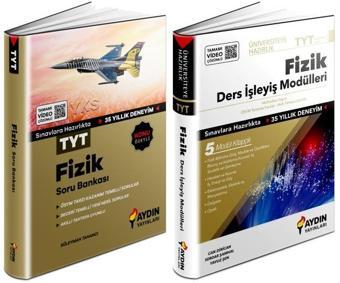 Aydın 2024 Tyt Fizik Konu Özetli Soru + Ders İşleyiş Seti 2 Kitap - Aydın Yayınları