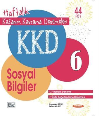 Kurmay 2024 6. Sınıf Sosyal Bilgiler Kazanım Kavrama Denemeleri 44 Fasikül - Kurmay Yayınları