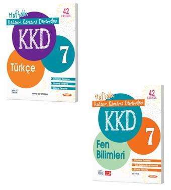 Kurmay 2024 7. Sınıf Türkçe Fen Bilimleri Kazanım Kavrama Deneme Kkd Seti - Kurmay Yayınları