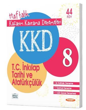 Kurmay 2024 8. Sınıf İnkılap Tarihi Kazanım Kavrama Denemeleri 44 Fasikül - Kurmay Yayınları