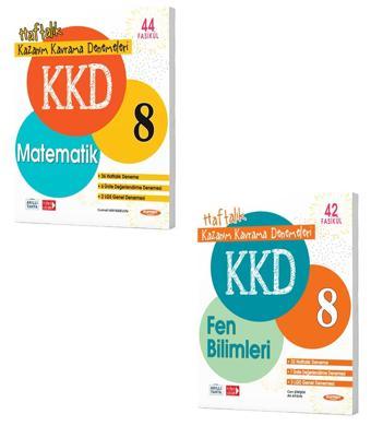 Kurmay 2024 8. Sınıf Matematik Fen Bilimleri Kazanım Kavrama Deneme Kkd Seti - Kurmay Yayınları