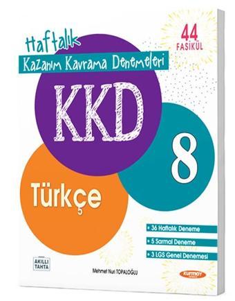 Kurmay 2024 8. Sınıf Türkçe Kazanım Kavrama Denemeleri 44 Fasikül - Kurmay Yayınları