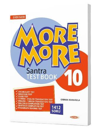 More & More 2024 10. Sınıf Santra Test Book - Kurmay Yayınları