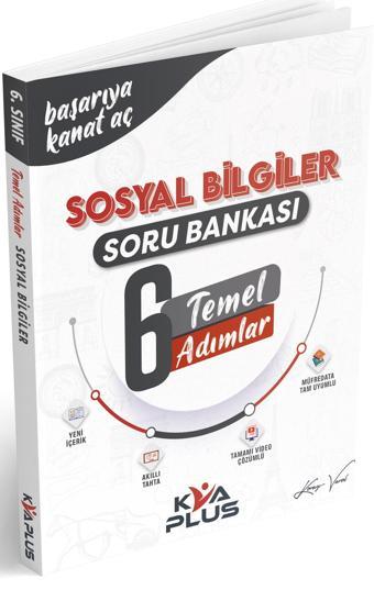 Kva 2024 6. Sınıf Sosyal Bilgiler Temel Adımlar Soru Bankası - KVA Yayınları
