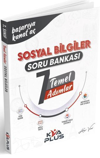 Kva 2024 7. Sınıf Sosyal Bilgiler Temel Adımlar Soru Bankası - KVA Yayınları