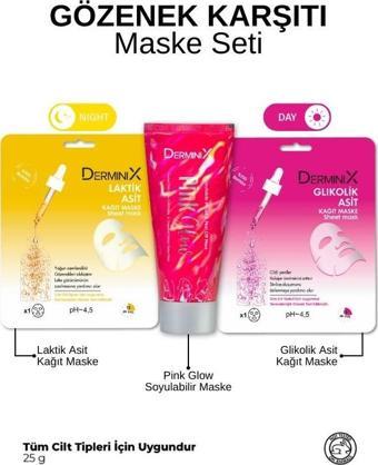 Derminix  Pink Glow Maske Seti 