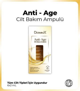 Derminix Anti-Age Yaşlanma ve Kırışıklık Karşıtı Cilt Bakım Ampul