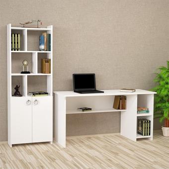Kalender Dekor Avel Mayra 145 Cm Çalışma Masası Takımı Avlm01 Beyaz