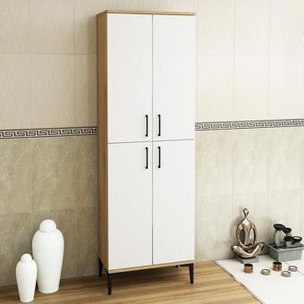 Kalender Dekor Rose - 4 Çok Amaçlı Banyo Dolabı Kobe - Beyaz