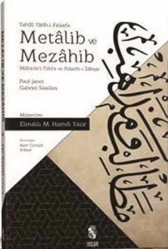 Tahllili Tarih-i Felsefe-Metalib ve Mezahib - İnsan Yayınları