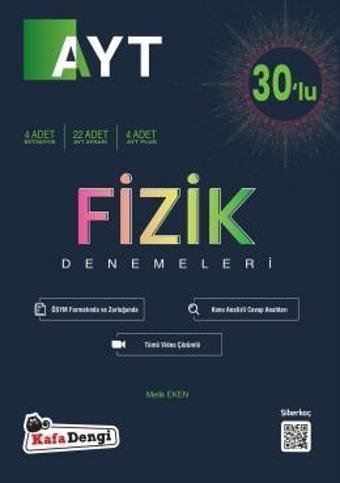 Kafadengi 2024 Ayt Fizik 30 Lı Branş Denemesi - Kafa Dengi