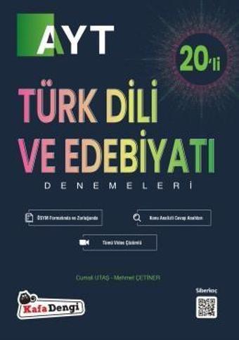 Kafadengi 2024 Ayt Türk Dili Ve Edebiyatı 20 Li Branş Denemesi - Kafa Dengi