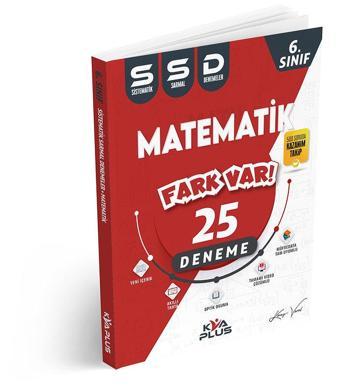 Kva 2024 6. Sınıf Matematik 25 Sistematik Sarmal Deneme - KVA Yayınları