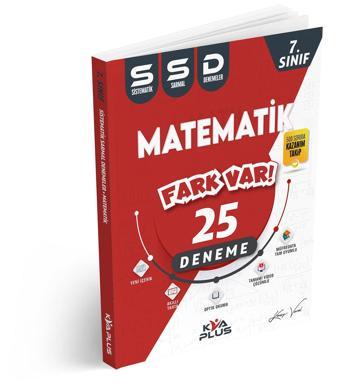 Kva 2024 7. Sınıf Matematik 25 Sistematik Sarmal Deneme - KVA Yayınları