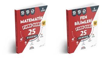 Kva 2024 8. Sınıf Matematik + Fen Bilimleri Sistematik Sarmal Deneme Seti 2 Kitap - KVA Yayınları