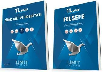 Limit 11. Sınıf Edebiyat + Felsefe Konu Föyleri Seti 2 Kitap 2023 - Limit Yayınları