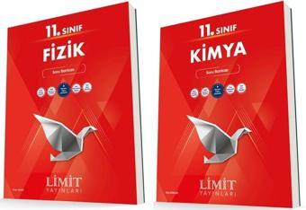 Limit 11. Sınıf Fizik + Kimya Soru Bankası Seti 2 Kitap 2023 - Limit Yayınları