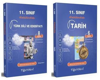 Test Okul 11. Sınıf Edebiyat + Tarih Soru Bankası Seti 2 Kitap 2023 - TestOkul Yayınları