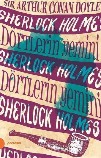 Sherlock Holmes 5-Dörtlerin Yemini - Portakal
