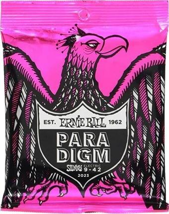 ERNIE BALL P02023 Paradigm Super Slinky 9-42 Elektro Gitar Tel Seti