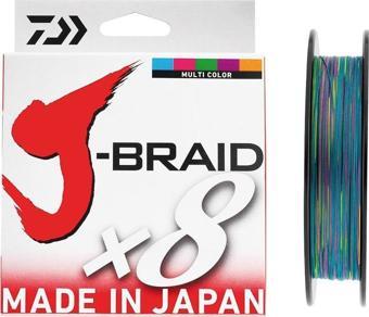 Daiwa JBraid 8B 300 M Multicolor İp Misina (12755124) 0,20 mm.