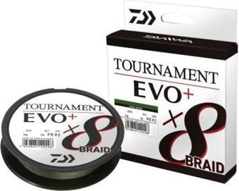 Daiwa Tournament EVO+ 8B Dark Green İp Misina (135m) 0,14 mm.