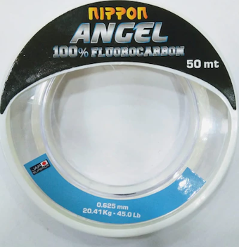 Nippon Angel 50 mt. Fluorocarbon Görünmez Misina  0,405 mm -  9,03 kg